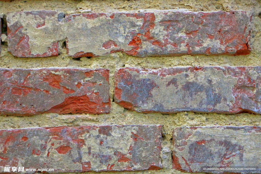 墙 石头红色 砖