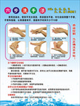 六步洗手法