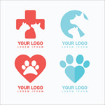 宠物医院logo标志设计