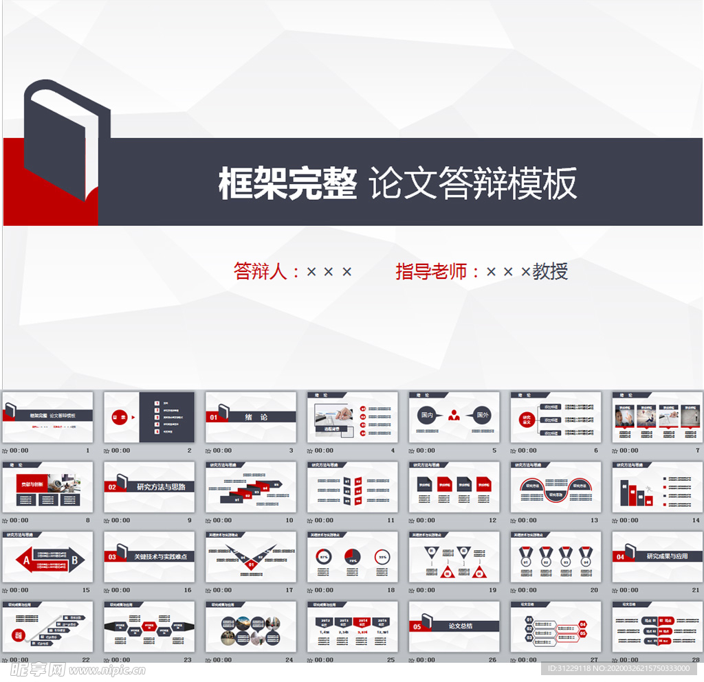 毕业答辩PPT