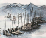 李可染国画