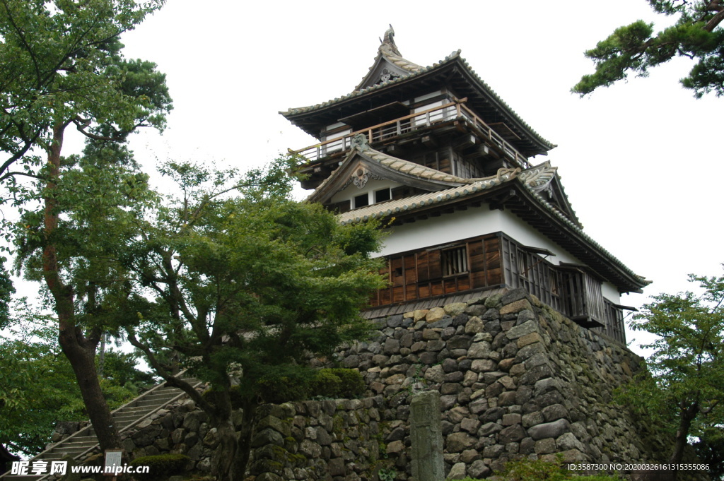 日本古城建筑