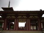 日式古建大门