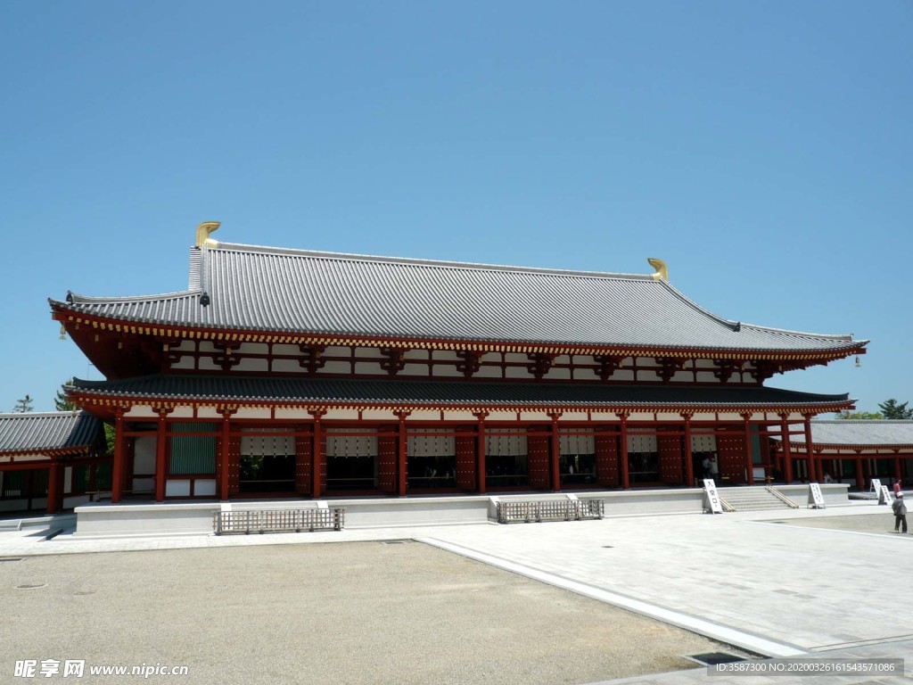 日本建筑大殿