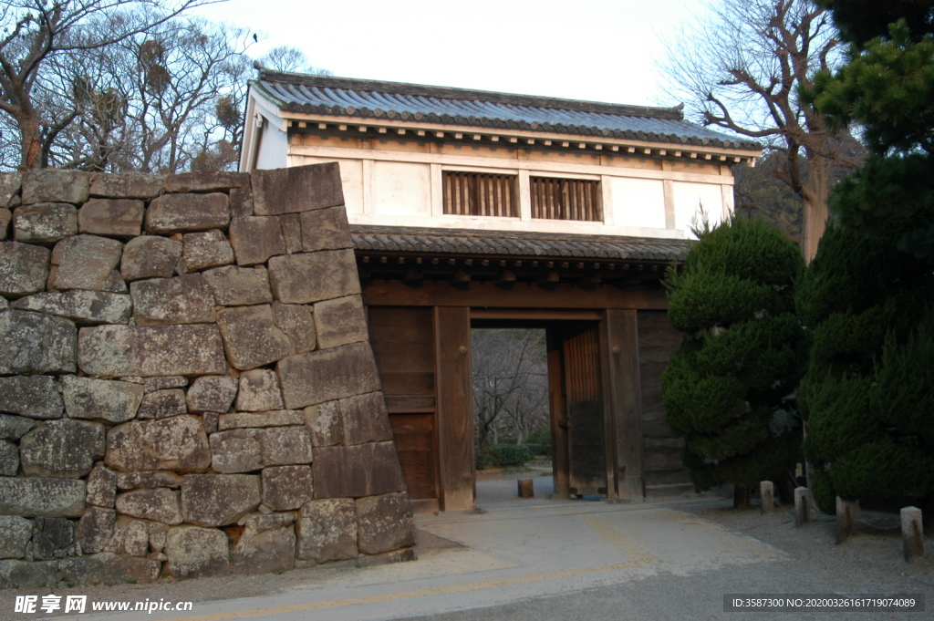 日本古城建筑