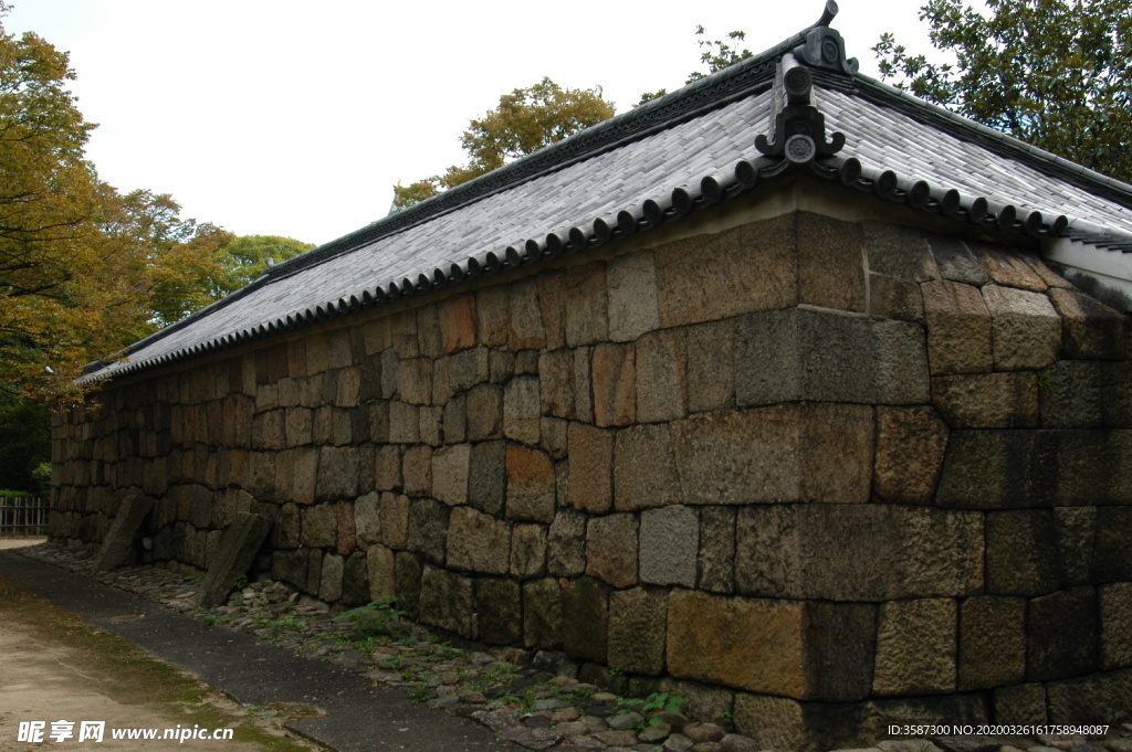 古建筑墙