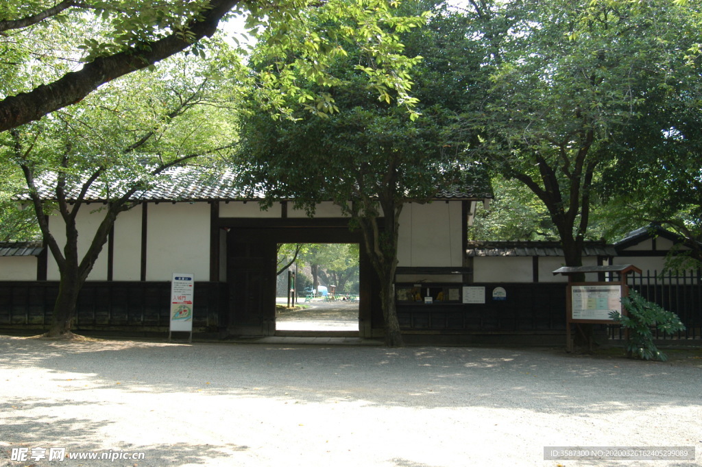 日本建筑大门