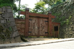 仿古木门