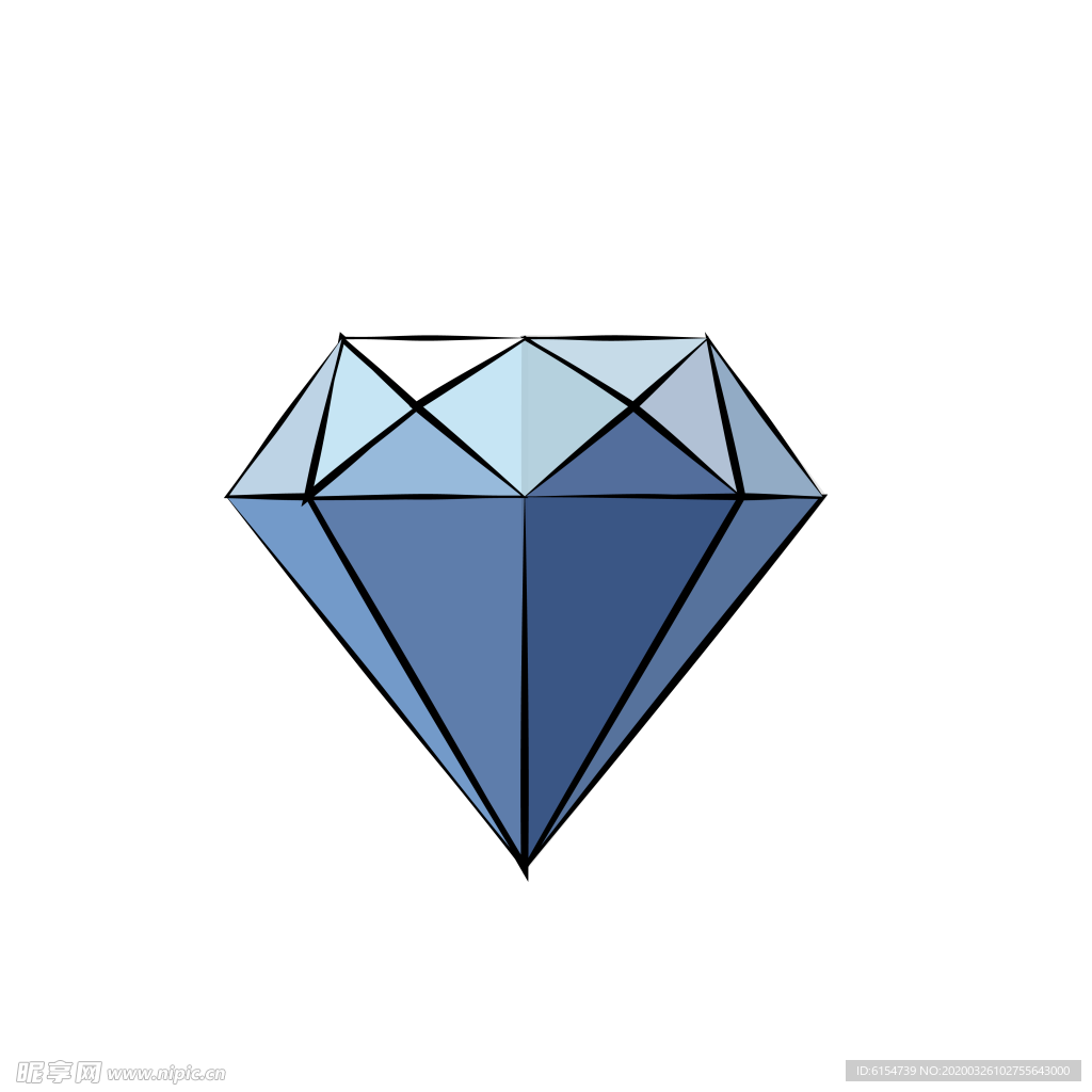 简单的钻石图标插画图片素材_ID:309175905-Veer图库
