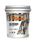 友情漆 水包砂 包装桶效果图