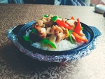 香菇滑鸡煲仔饭
