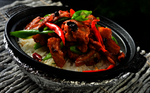 农家小炒肉煲仔饭