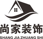 尚家装饰 建筑 LOGO 工程