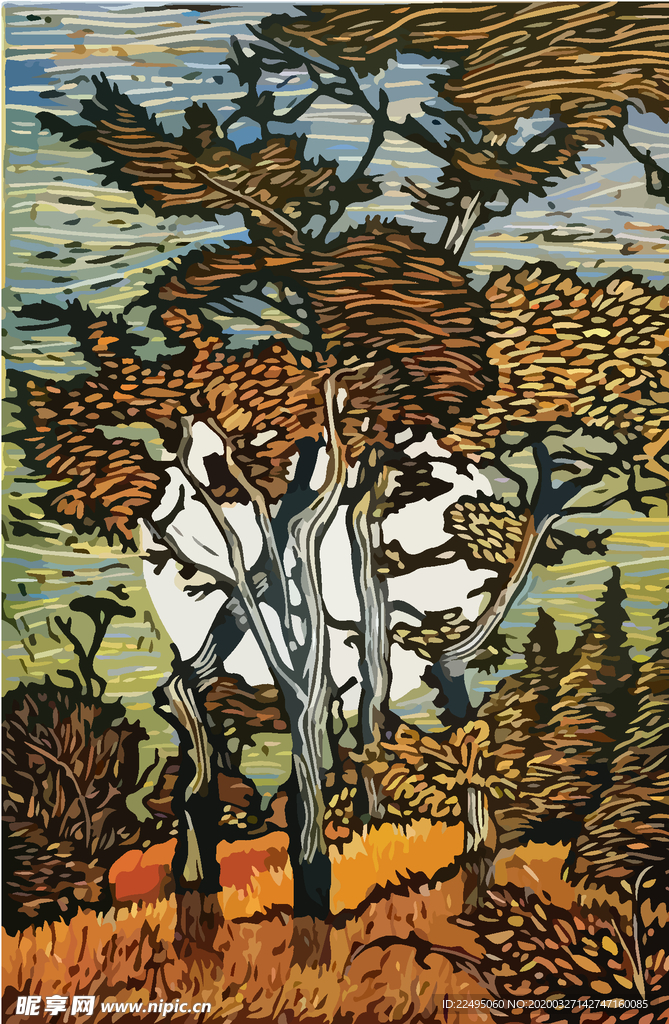油画