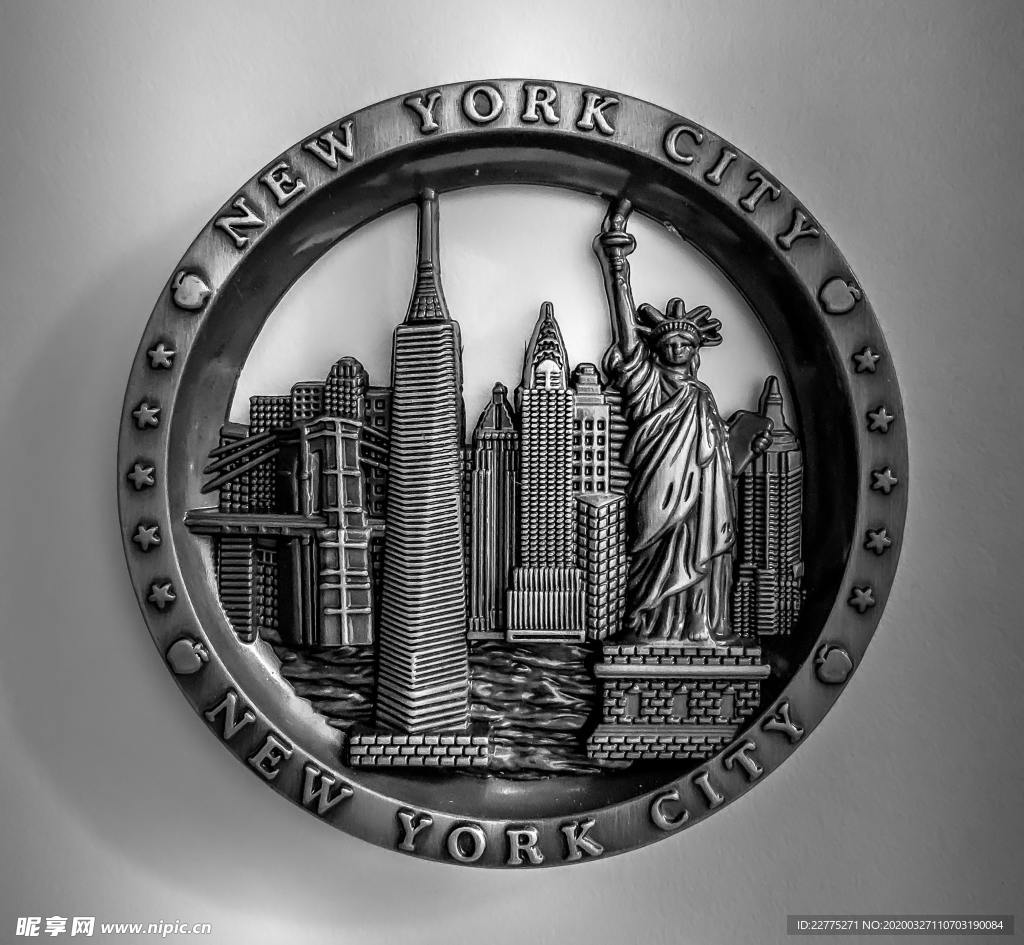圆环美国城市雕塑