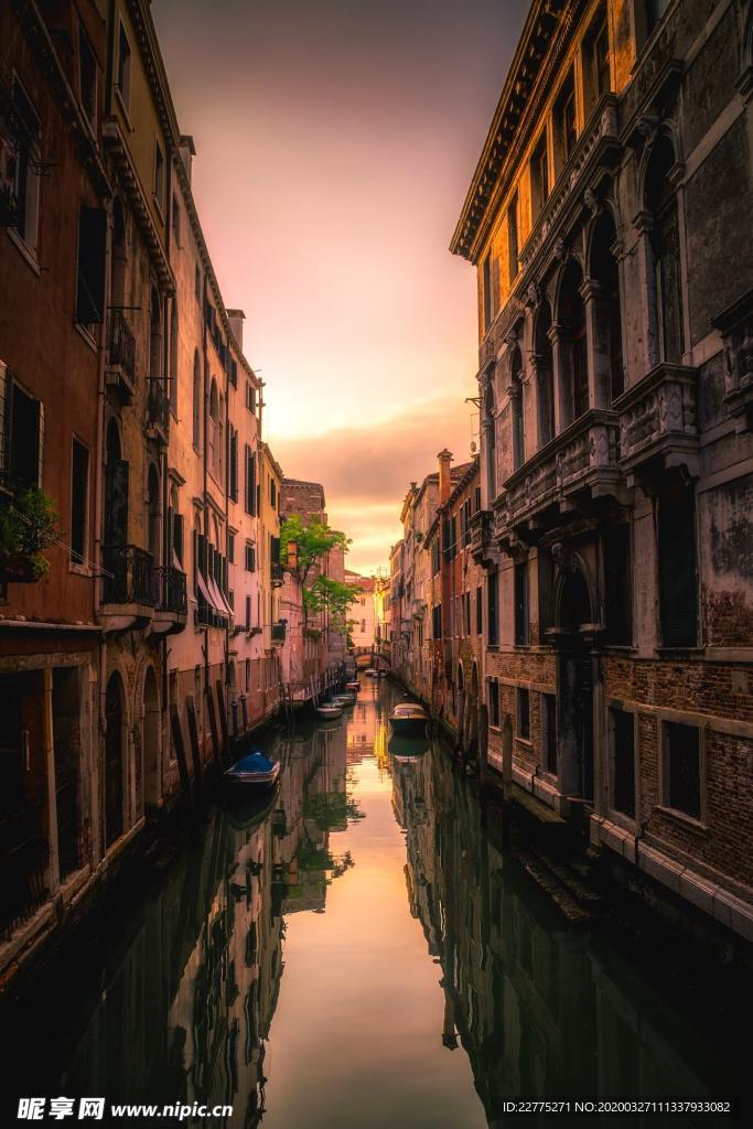 威尼斯的黄昏