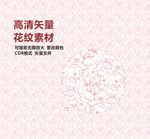 矢量墙纸花纹