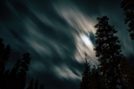 模糊夜景