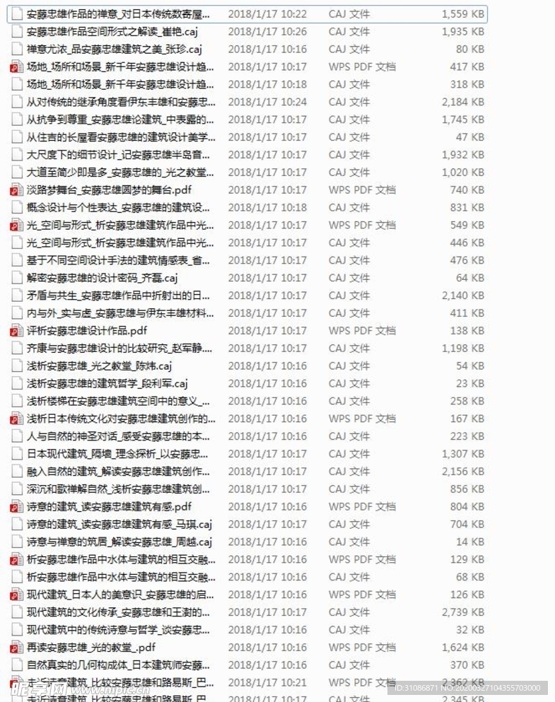 安藤忠雄期刊