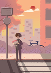 情侣插画