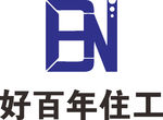 好百年住工 建筑 LOGO 工