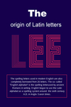 拉丁字母海报