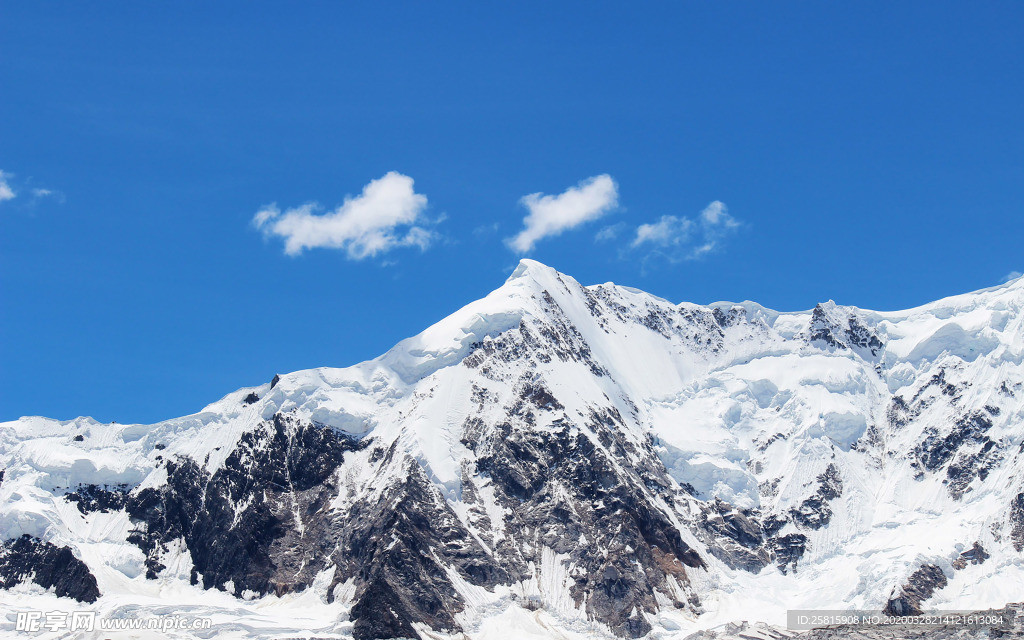 雪山冰川图片