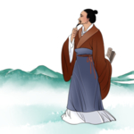 国学人物插画