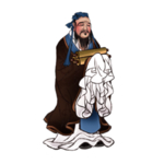 国学人物插画