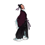 国学人物插画