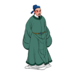 国学人物插画