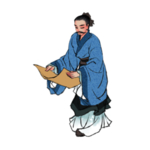 国学人物插画