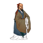 国学人物插画