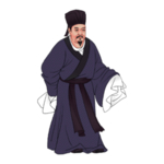 国学人物插画