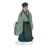 国学人物插画