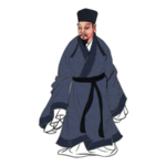 国学人物插画