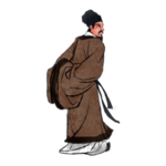 国学人物插画