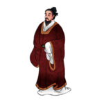 国学人物插画