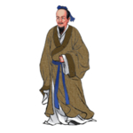 国学人物插画
