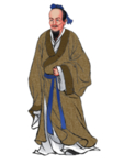 国学人物插画