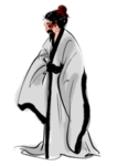 国学人物插画
