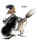 国学人物插画