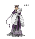 国学人物插画
