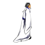 国学人物插画