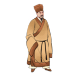 国学人物插画