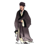 国学人物插画