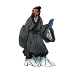 国学人物插画