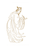 国学人物插画