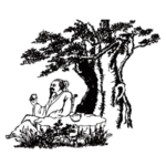 国学人物插画