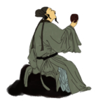 国学人物插画